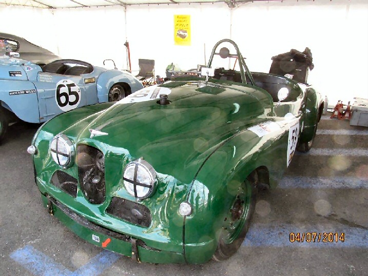 Jowett Jupiter of Richard Thorne at Le Mans Classic 2014